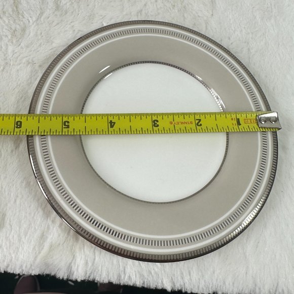 Kate Spade New York  Palmetto Bay Saucer 5.6" set of 2 Bone China Lenox - Picture 7 of 8